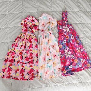 Mila and Rose- set of girl's dresses